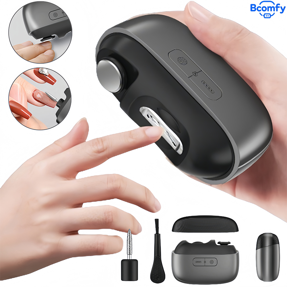 Baby Nail Trimmer Electric - Işıklı Elektrikli Tırnak Makası, Otomatik Tırnak