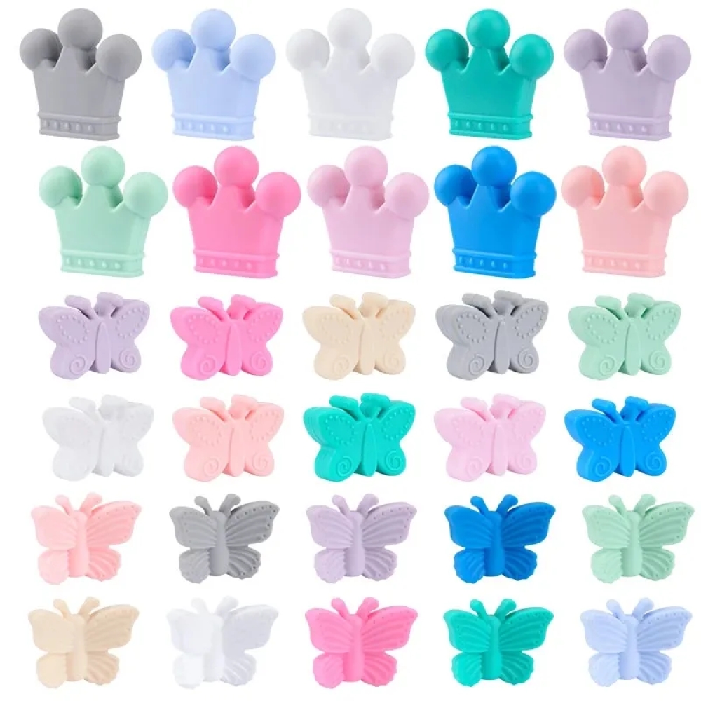 Baby Products Discount - SıCAK SATıŞ 10 adet/grup Silikon Taç