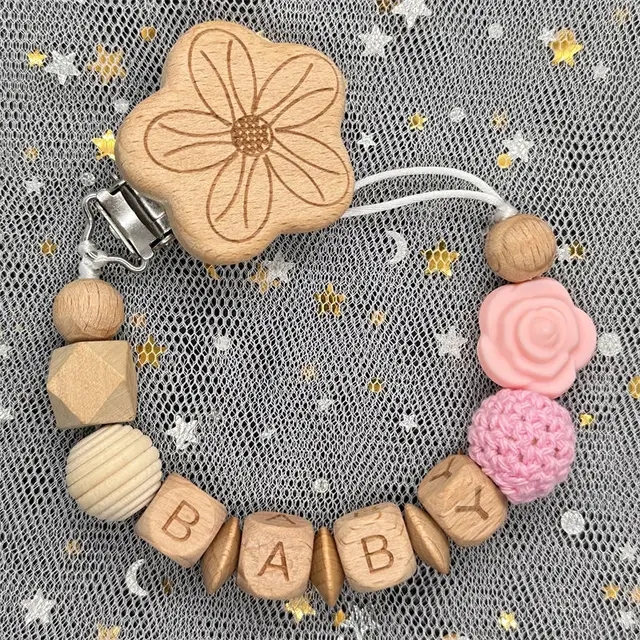Baby Products Discount - Pembe Çiçek Satış Özel Ad Ahşap