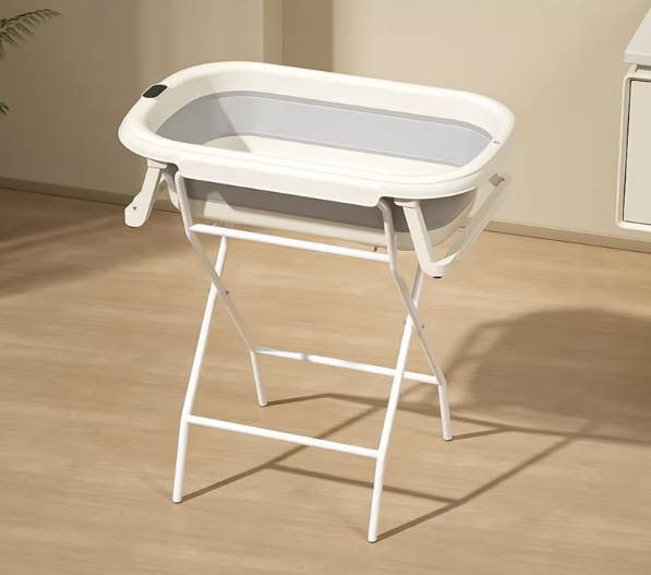 Baby Bath Tub Foldable - Katlanabilir yenidoğan bebek küveti ve stand