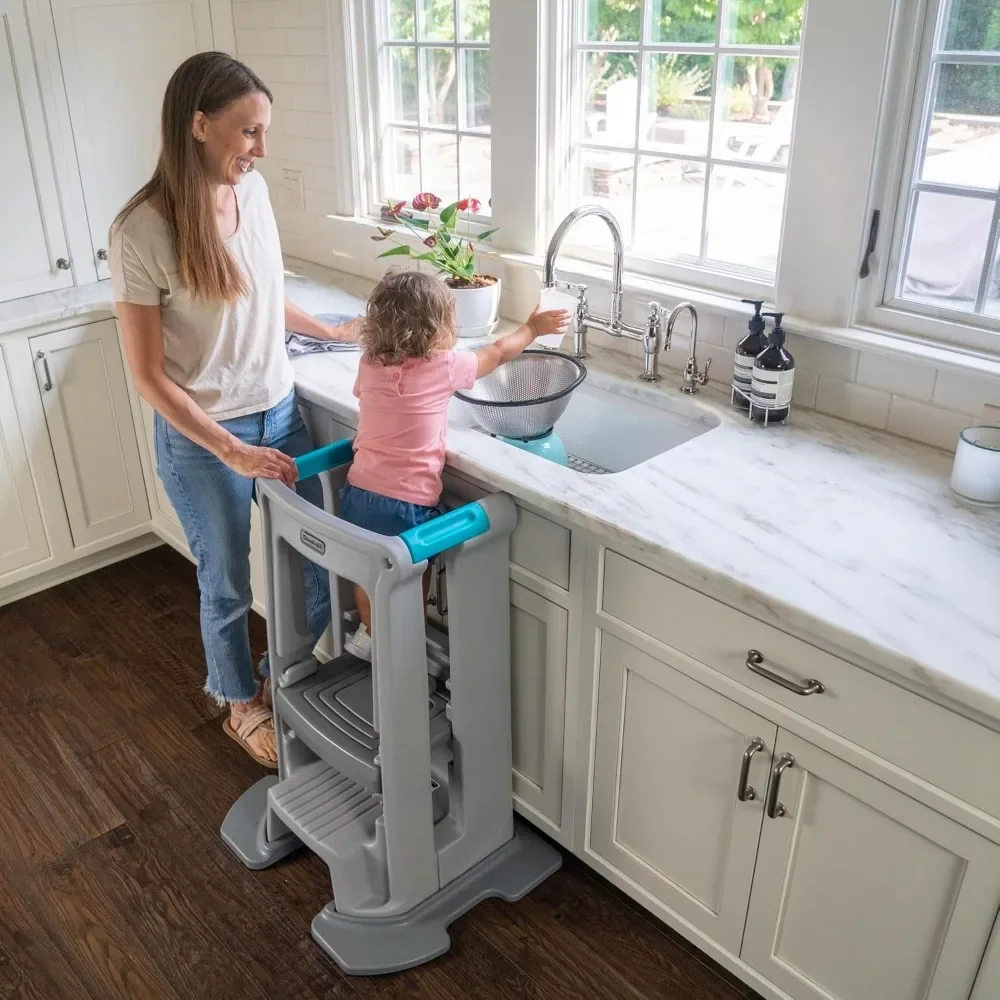 Toddler Learning Tower - Yürümeye Başlayan Çocuk Kulesi Montessori Ayakta