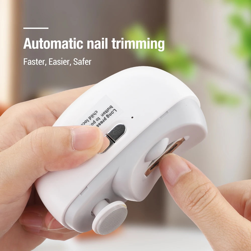 Baby Nail Trimmer Electric - Elektrikli Tırnak Makası Taşlama ve Parlatma