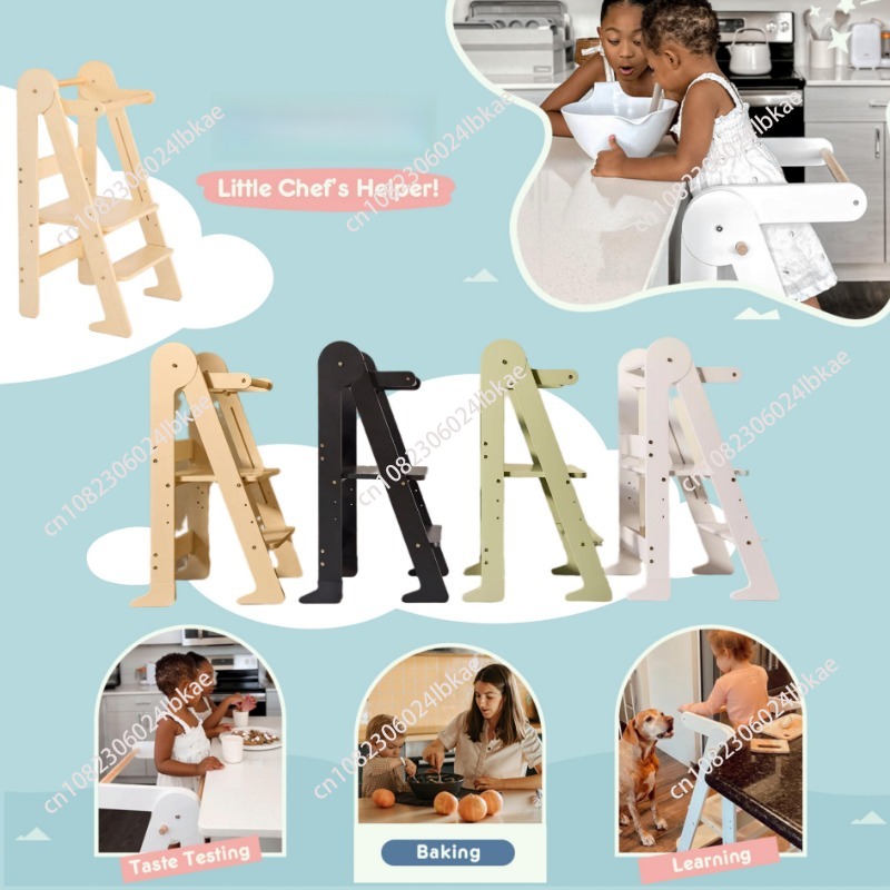 Ahşap çocuk katlanabilir öğren - Toddler Learning Tower incelemesi ve fiyatı