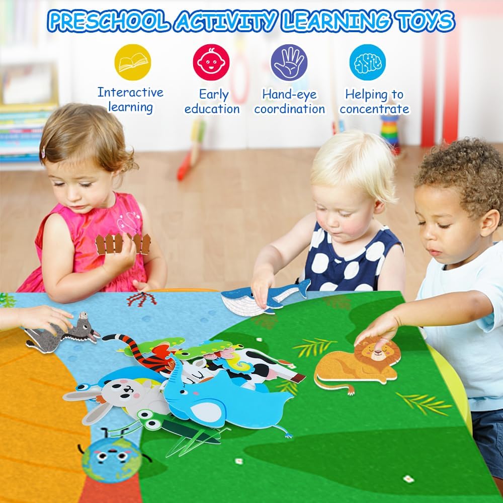 Çiftlik Hayvanları Keçe Hikaye - Toddler Learning Tower incelemesi ve fiyatı