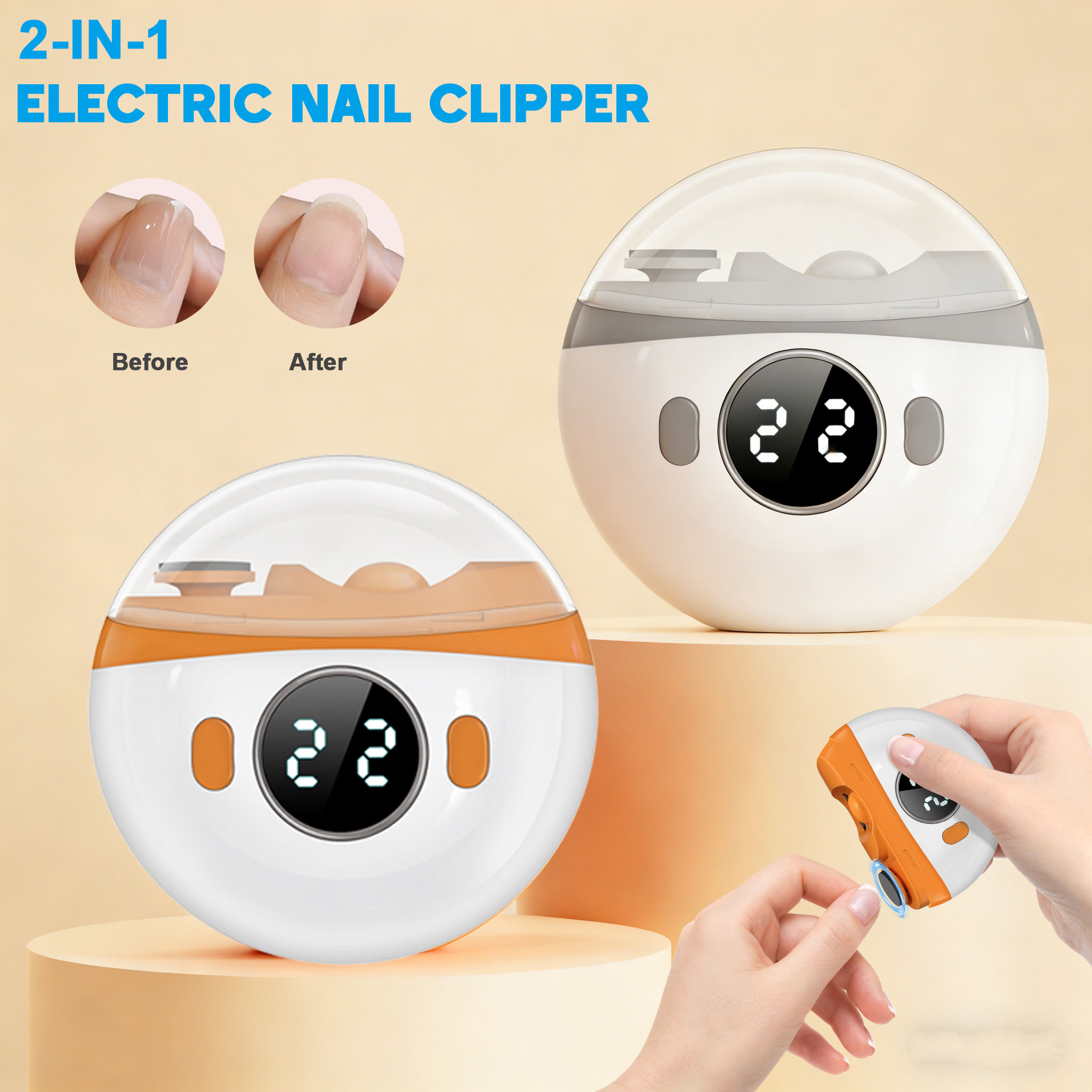 2'si 1 Arada Elektrikli Tırnak - Baby Nail Trimmer Electric incelemesi ve fiyatı